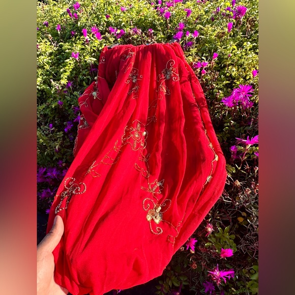 Belly Dance Costume new hand made Bra, trousers, 2 arm sleeves, hat& crop top - Picture 12 of 16